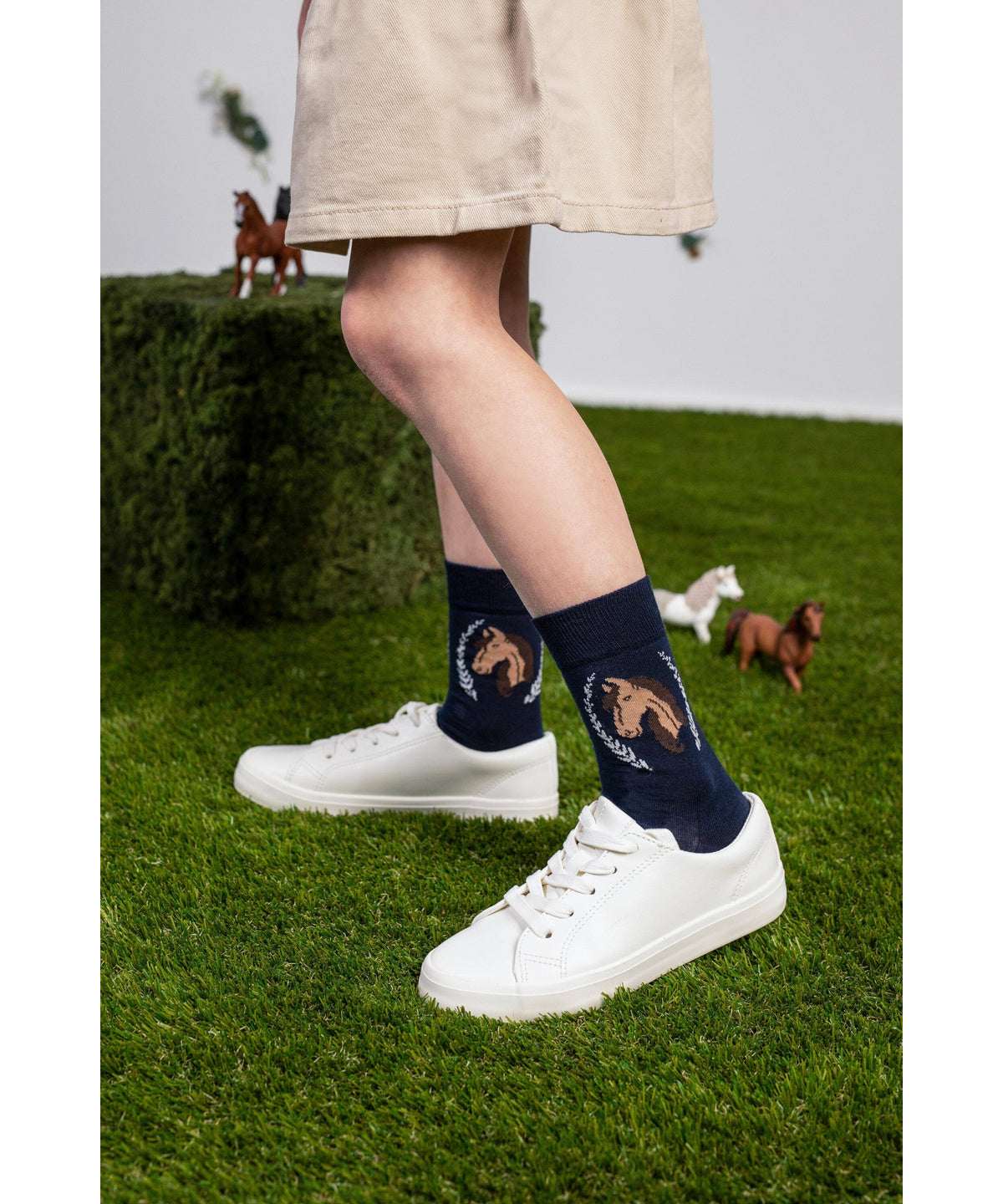 Horse barna sokkar - Falke