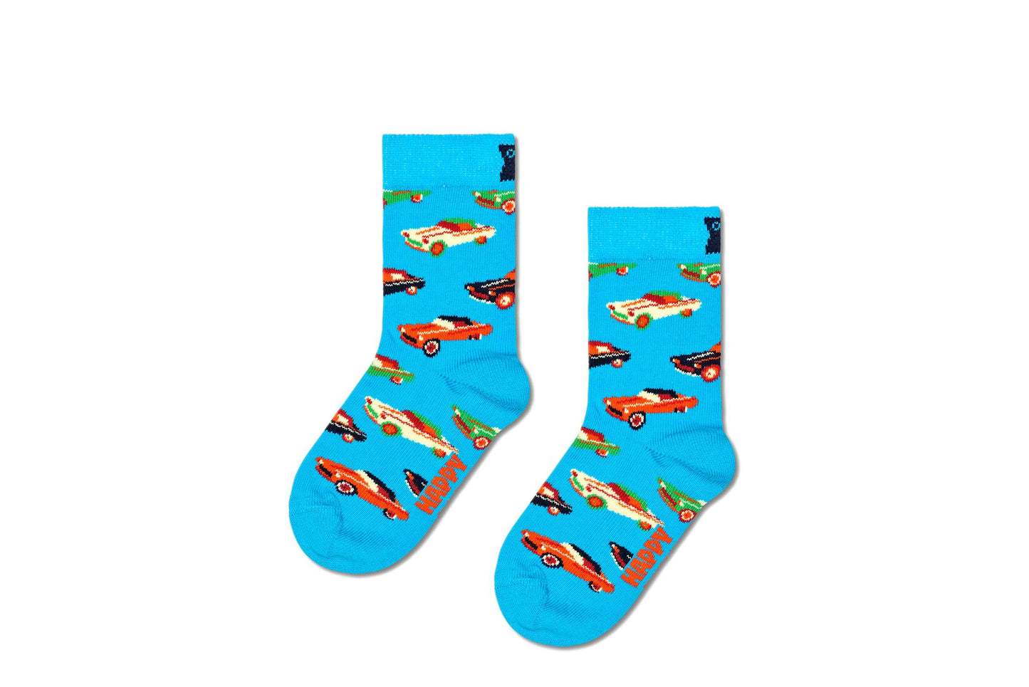 Kids Car Sokkar með gripbotni - Happy Socks