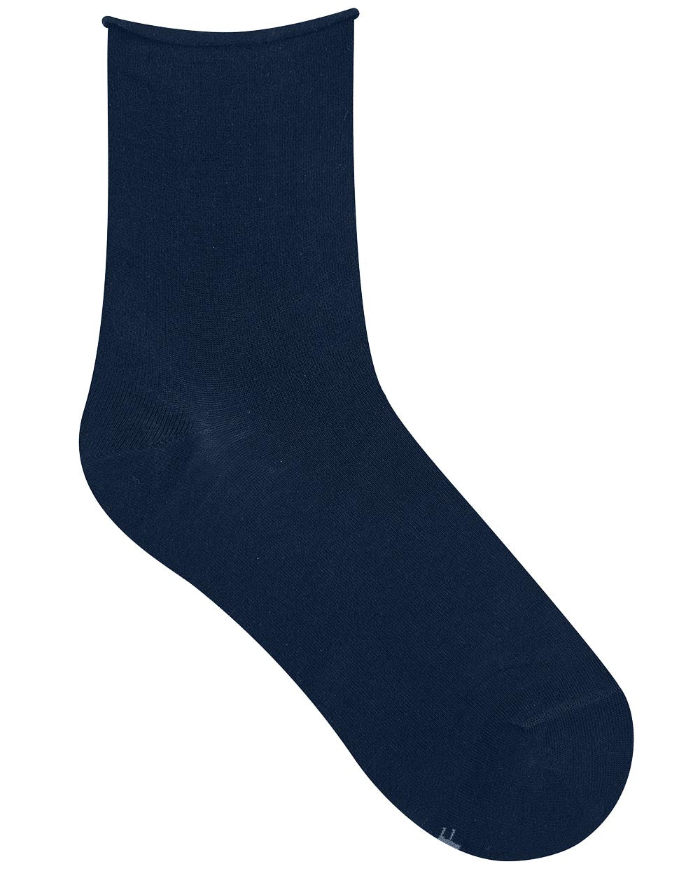 Roll-Top Velvet Cotton Sokkar - Bleuforêt