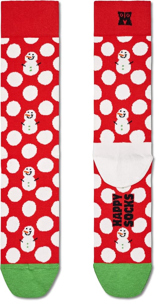 Big Dot Snowman, Jóla-Sokkar - Happy Socks