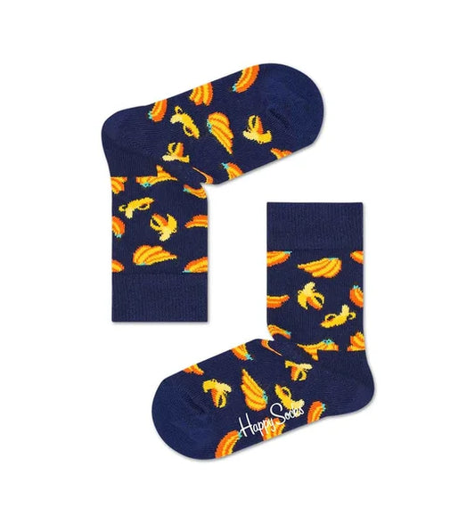 Banana Sokkar, svartir - Happy Socks