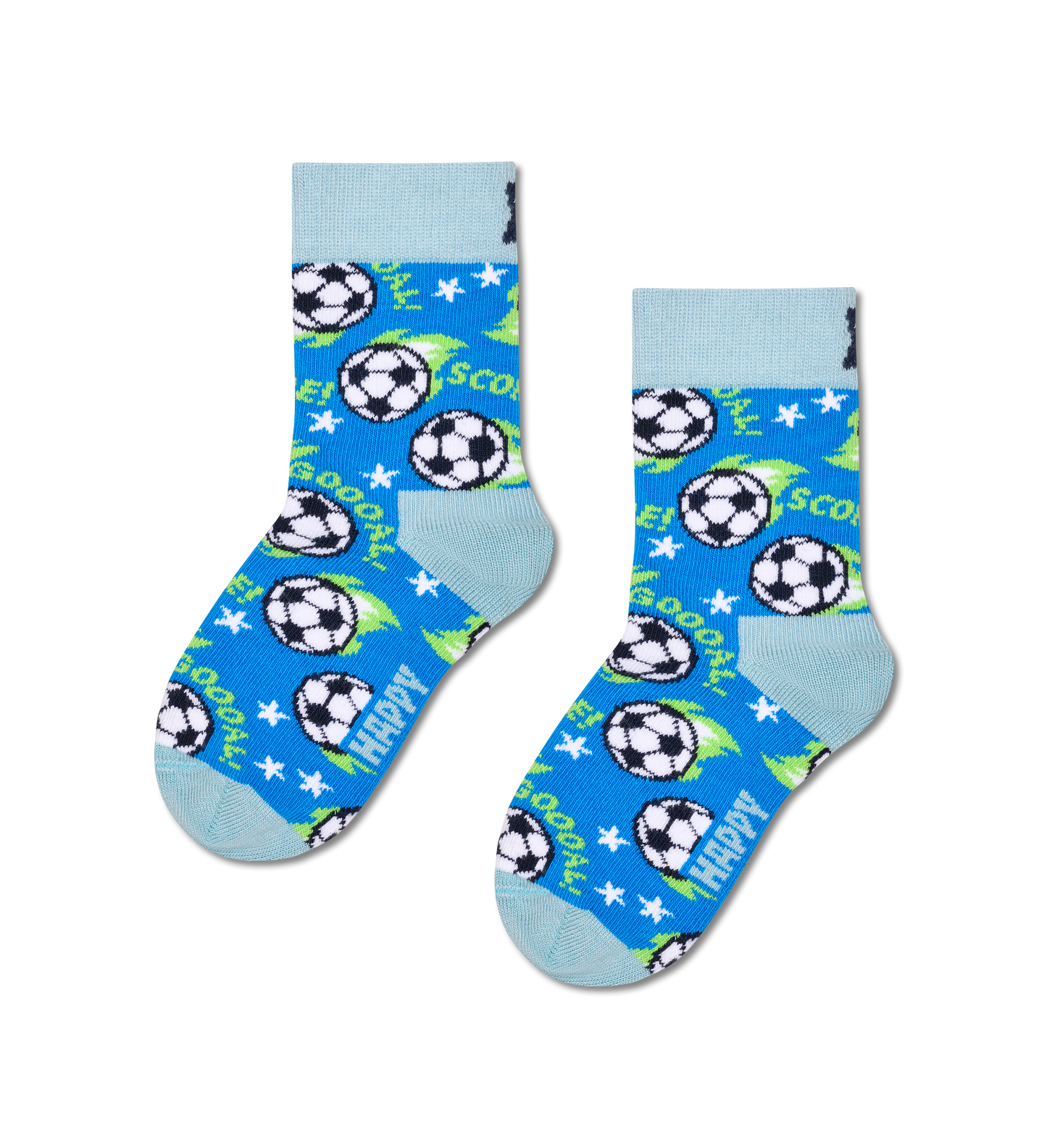Kids Fótbolta Sokkar - Happy Socks