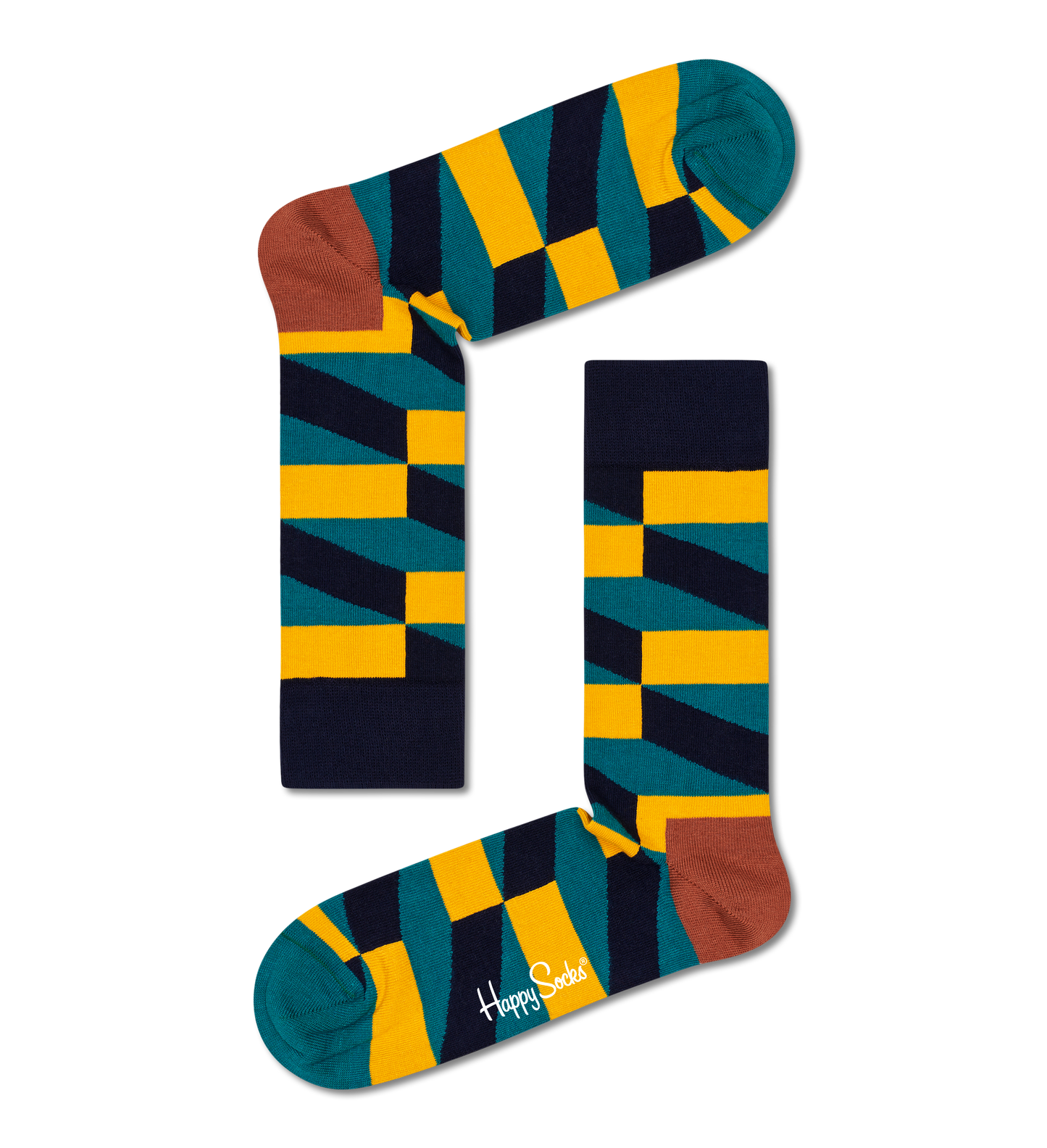 Jumbo Filled Optic Sokkar - Happy Socks