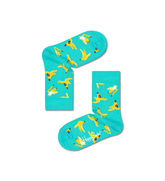 Barna Banana Sokkar, Grænir - Happy Socks