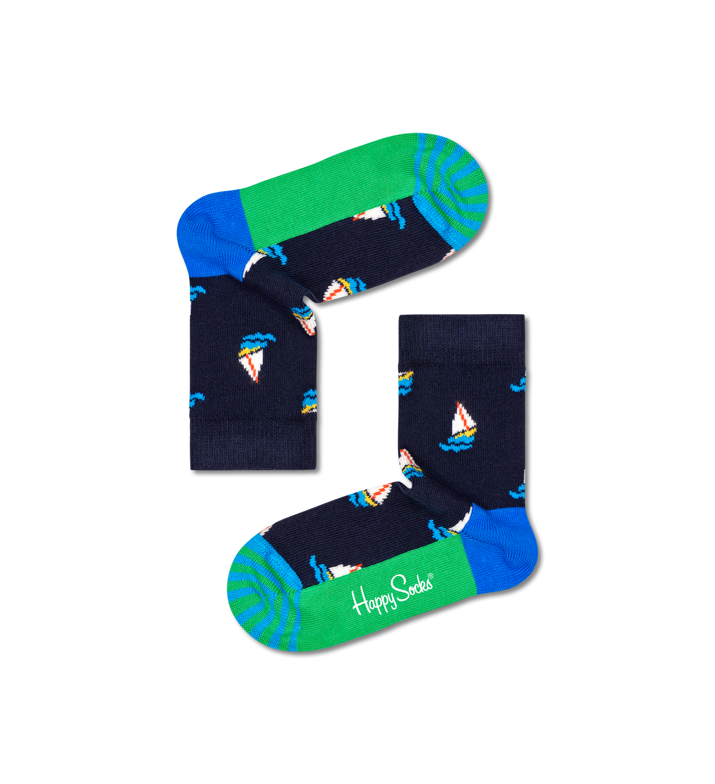 Barna Skútu Sokkar, bláir - Happy Socks