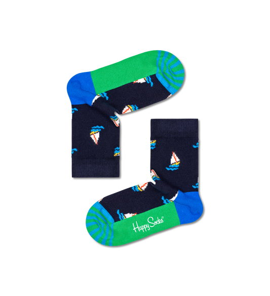 Barna Skútu Sokkar, bláir - Happy Socks
