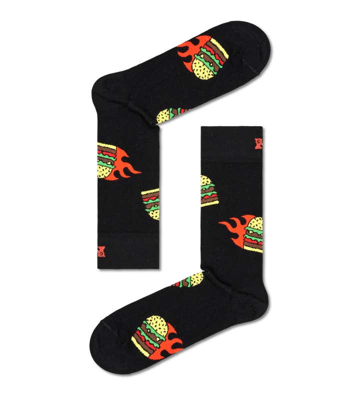 Gjafabox - Blast of Burger (2 pör) Happy Socks