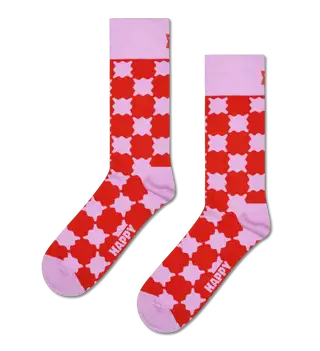 Wobbly Check Sock - Happy Socks