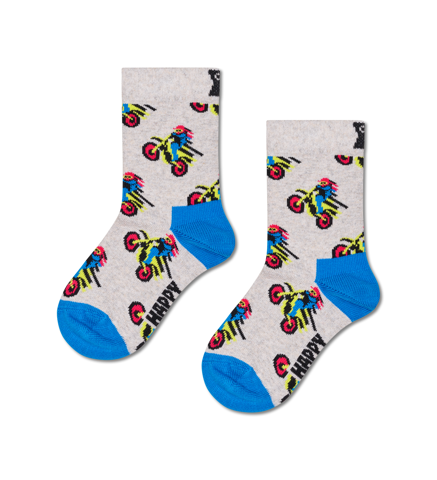 Kids Motorbike Sokkar /gripi- Happy Socks
