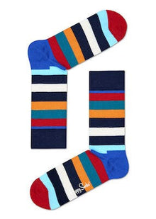  Stripe marglitaðir - Happy Socks