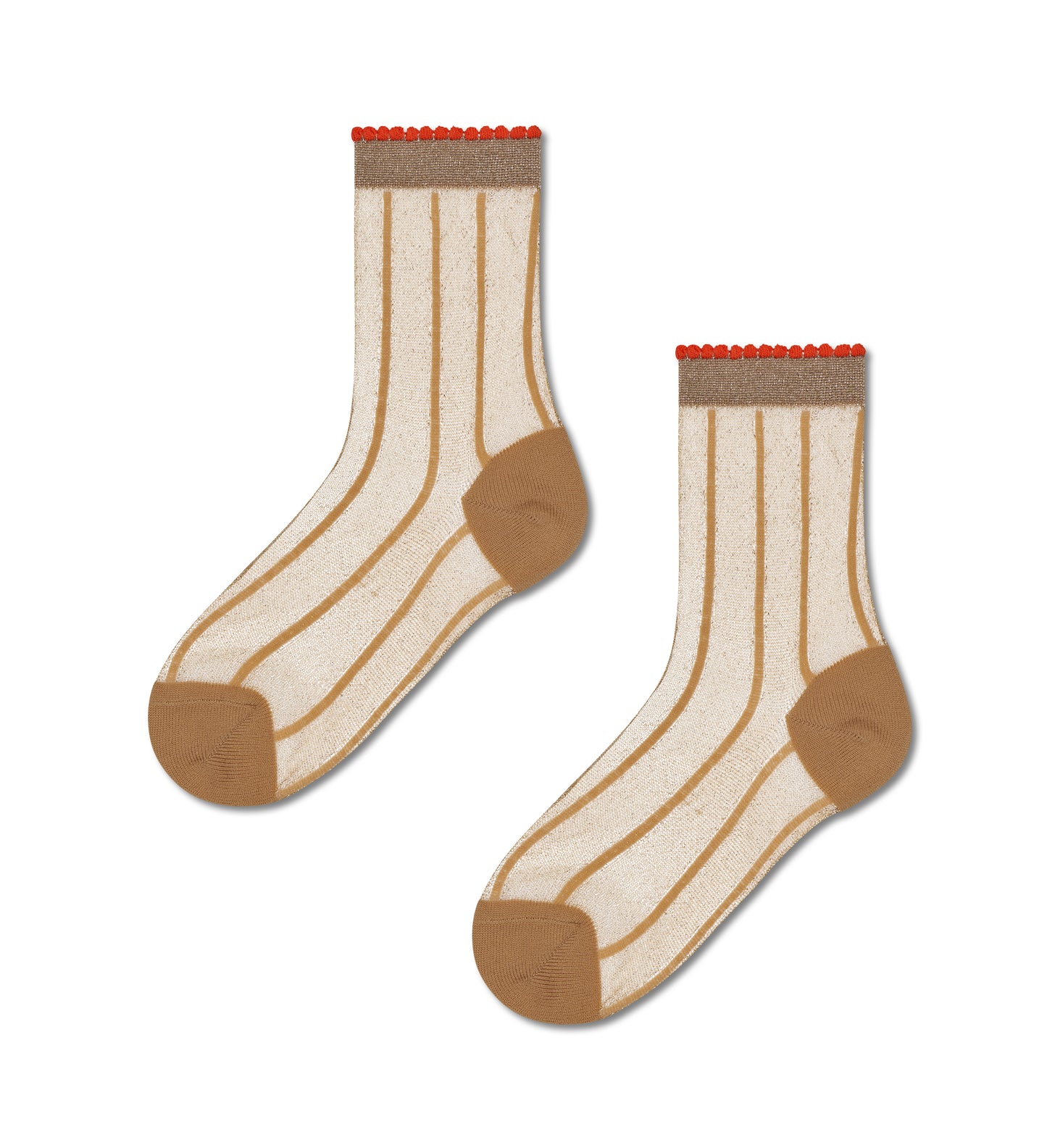Lilly Ökkla sokkar, Pink - Happy Socks