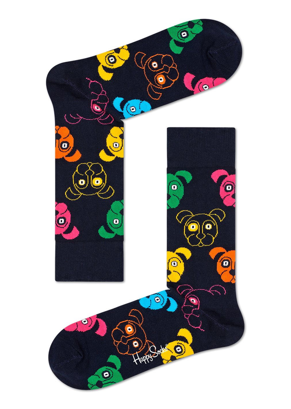 Gjafabox - Hunda sokkar (3 pör) Happy Socks