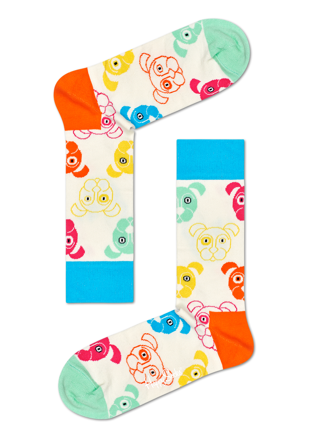 Gjafabox - Hunda sokkar (3 pör) Happy Socks