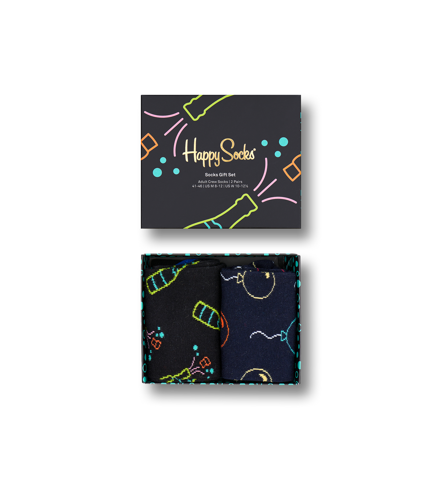 Gjafabox - You did it! Celebration (2 pör) Happy Socks