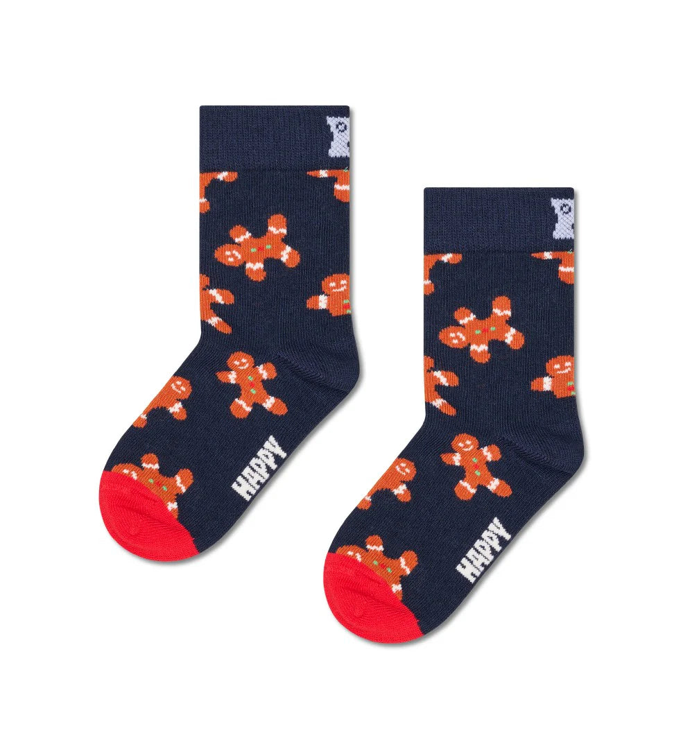 Kids Gingerbread Man - Jólasokkar - Happy Socks