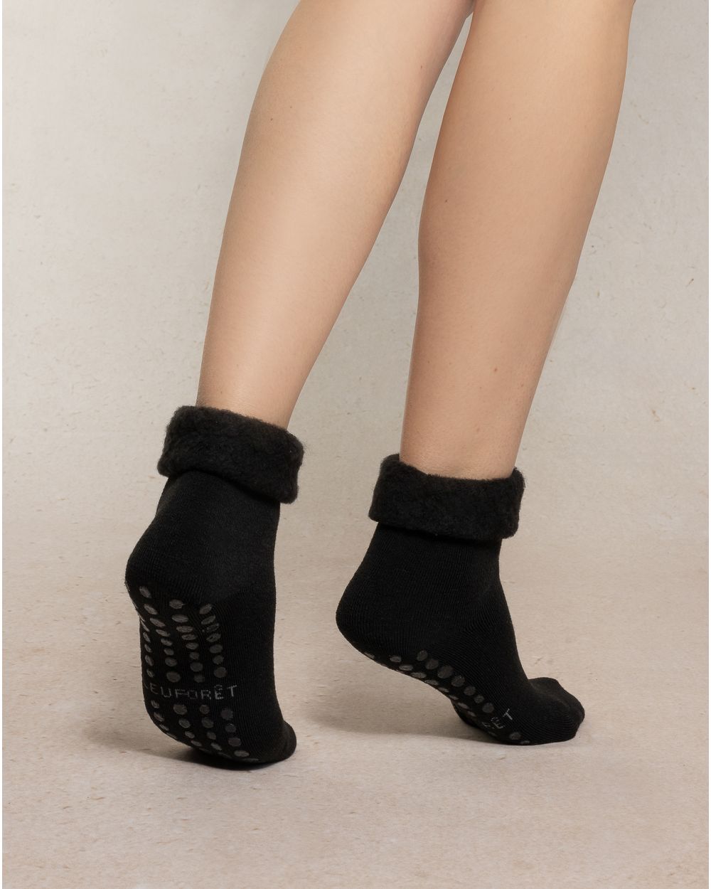 Dömusokkar "non slipping"- Bleuforêt