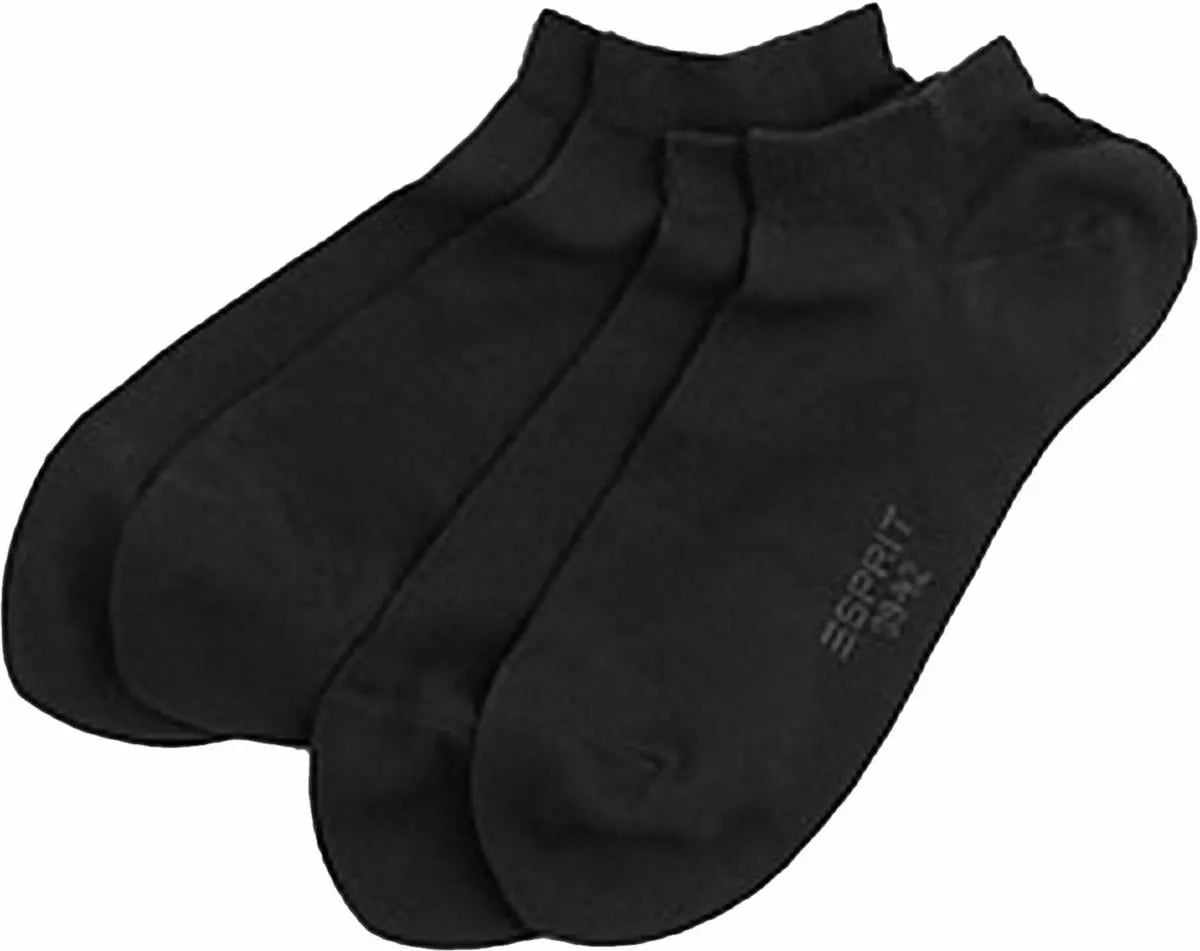 Ökklasokkar- herra. (Basic Sneaker Socks Men)2 í pakka. Esprit