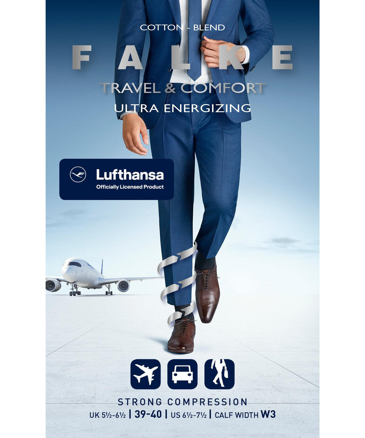 Flugsokkar Herra - Falke Ultra Energizing