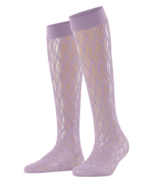 Blúndu Dömu hnésokkar - Falke