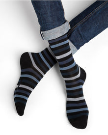  Striped Cotton sokkar - Bleuforet
