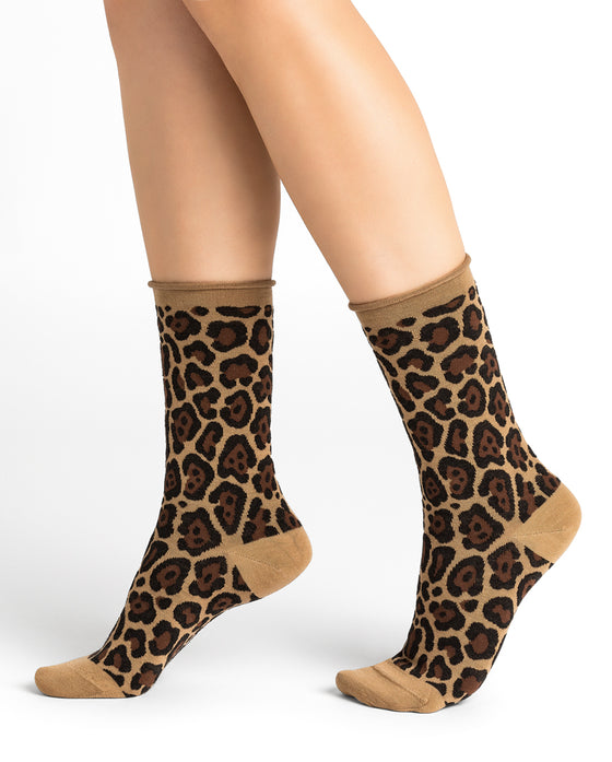 Fine Wool Leopard sokkar - Bleuforêt