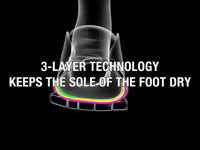 Golfsokkar  G02 Invisible dömu - Falke