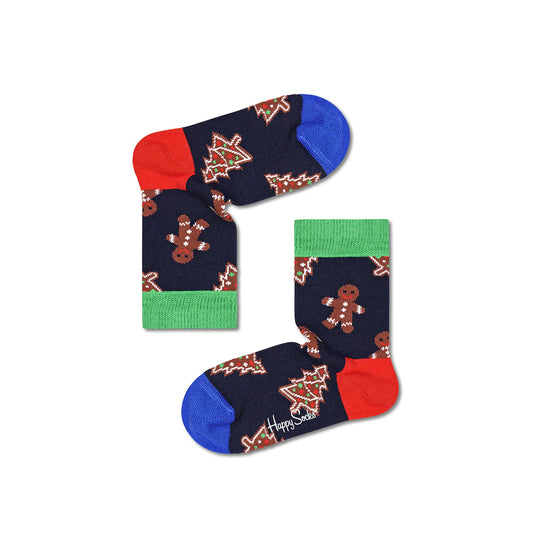 Kids Gingerbread Man - Jólasokkar - Happy Socks