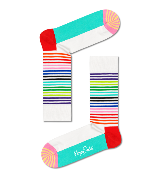 Half Stripe sokkar - Happy Socks