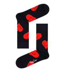  Jumbo Smiling  Heart Sokkar- Happy Socks
