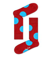  Red Jumbo Dot Sokkar - Happy Socks