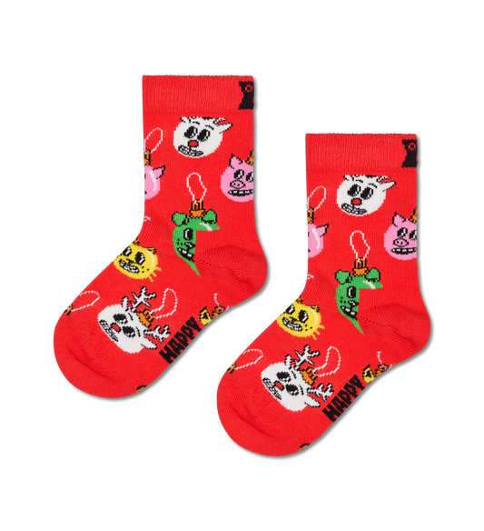 Kids CHristmas decoration Jólasokkar - Happy Socks