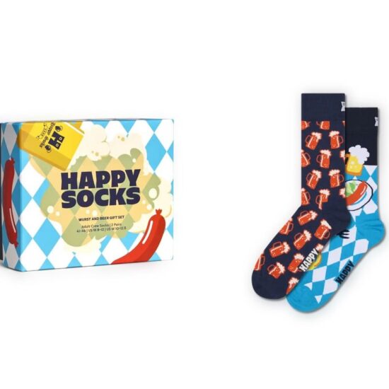 Gjafabox - Pulsur og Bjór 2 pakk - Happy Socks