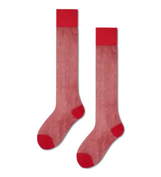 Hnésokkar glimmer - Happy Socks