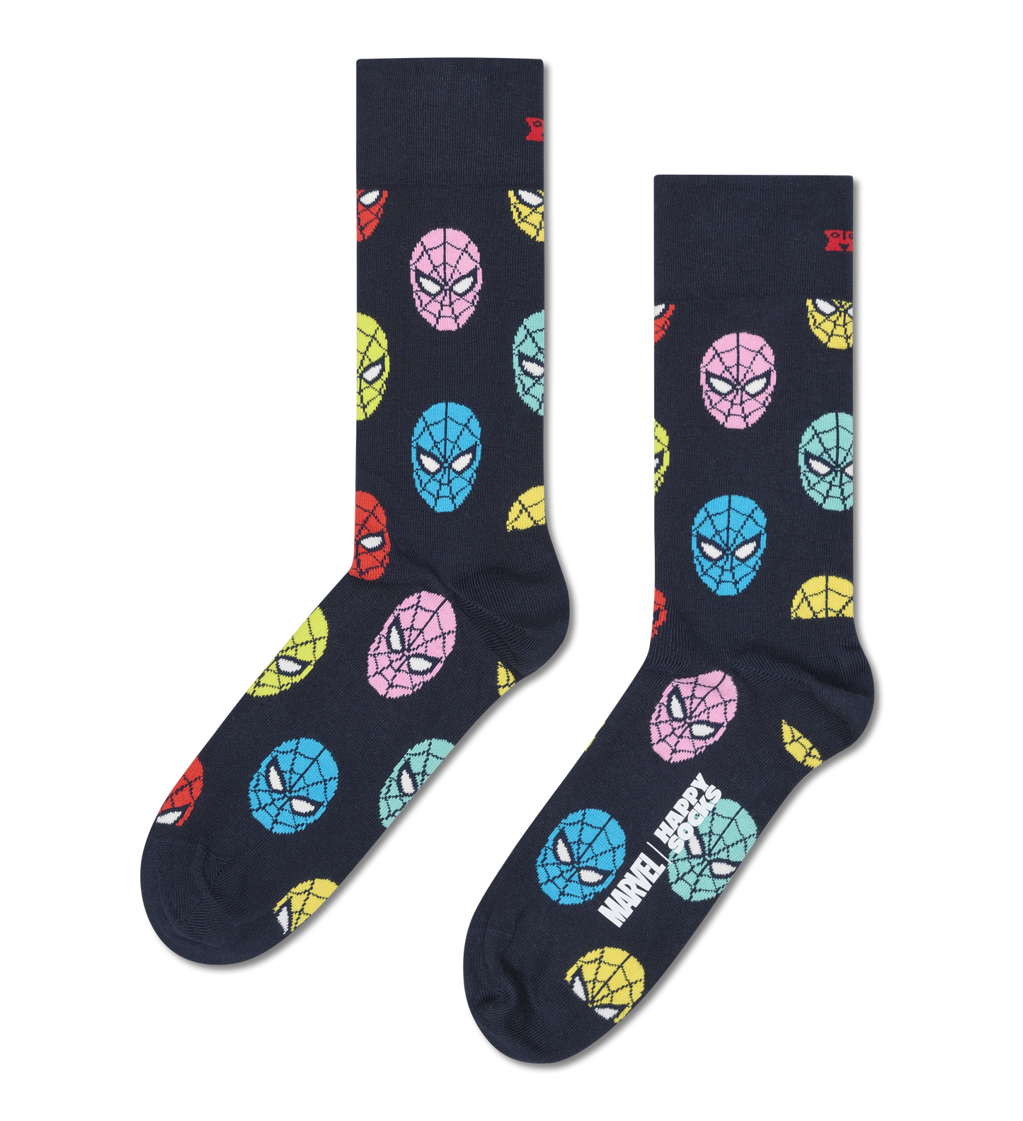 Marvel -Spiderman litaðir sokkar  - Happy Socks