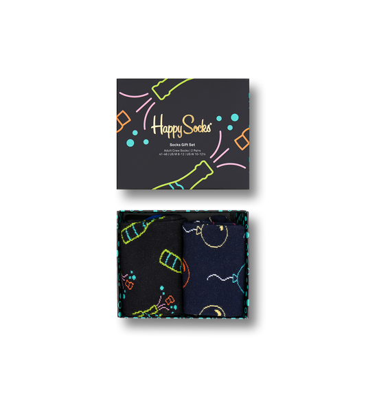Gjafabox - You did it! Celebration (2 pör) Happy Socks