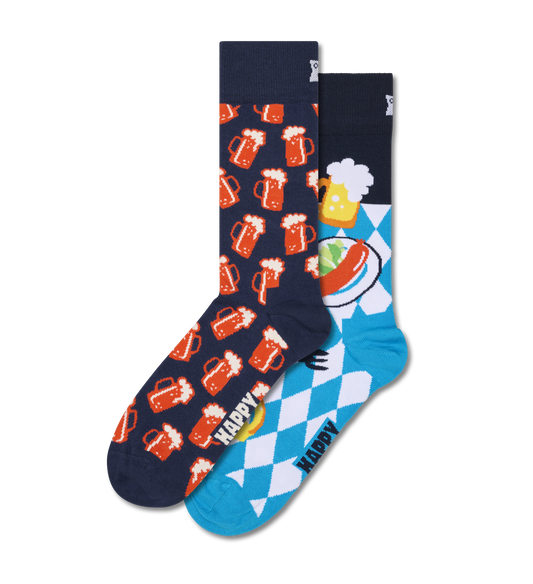 Gjafabox - Pulsur og Bjór 2 pakk - Happy Socks