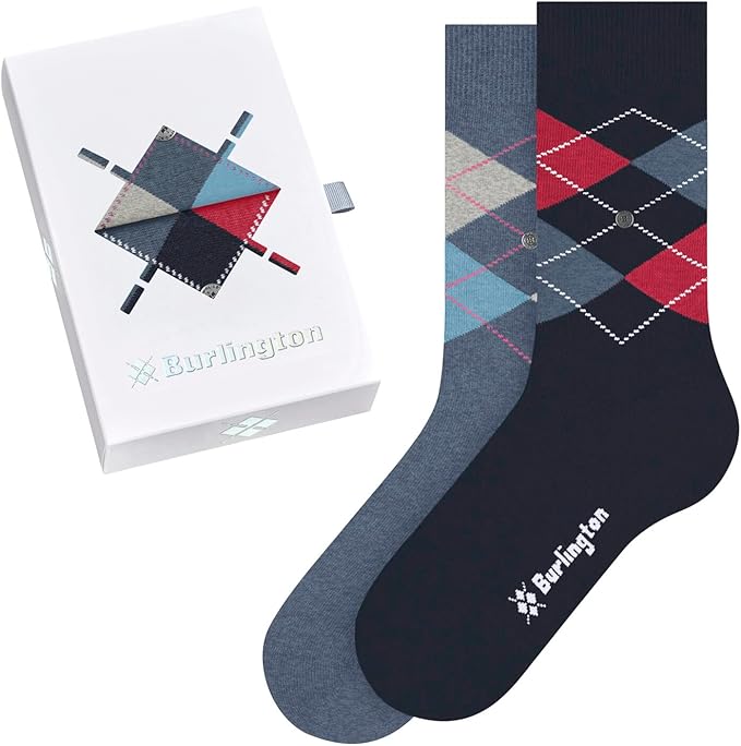 Burlington tígla gjafapakkning (2 pör) - Herra - Hampstead + King