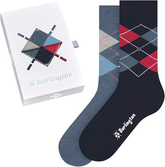 Burlington tígla gjafapakkning (2 pör) - Herra - Hampstead + King