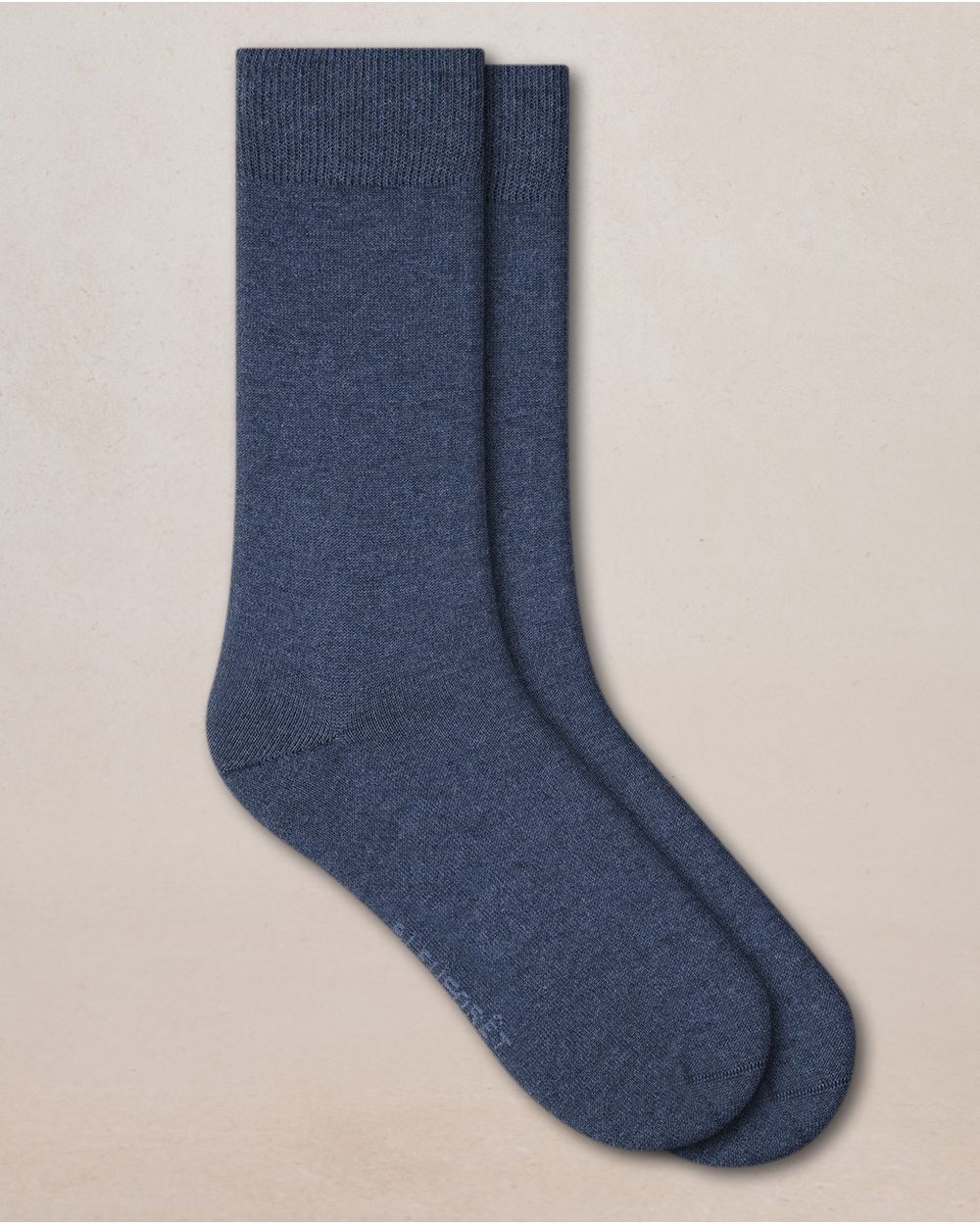 Herrasokkar - bómull og Cashmere -Bleuforêt