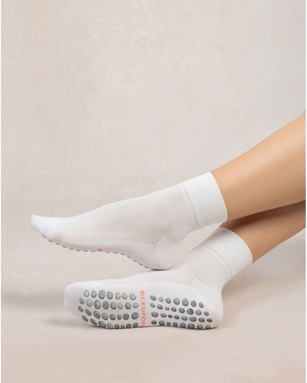 Dömusokkar "non slipping"- Bleuforêt