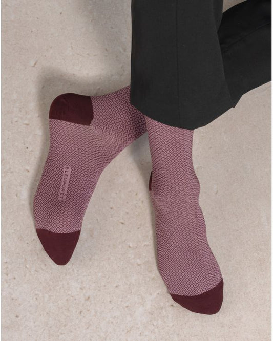 Munstraðir herra sokkar - Mercerised - BLEUFORÊT