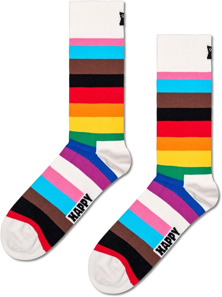 Pride röndóttir sokkar - Happy Sock