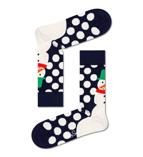 Jumbo snowman, Jóla-Sokkar - Happy Socks