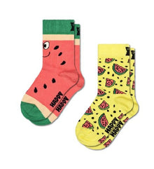  Barna Sokkar, Melon Socks (2 pör) - Happy Socks