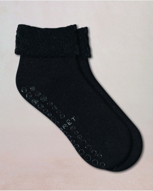 Dömusokkar "non slipping"- Bleuforêt