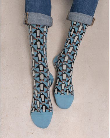 Herrasokkar Mynda- Bleuforét