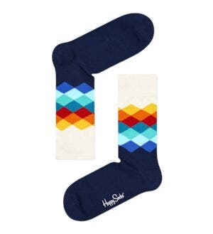 Faded Diamond Sokkar - Happy Socks